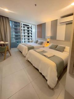 Suite Moderna a100 Metros de la Playa en Bello Horizonte - 9