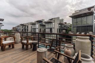 Luxe 1 BR Studio Cenote Sauna Gym and Private terrrace with pool - 6