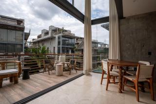 Luxe 1 BR Studio Cenote Sauna Gym and Private terrrace with pool - 5