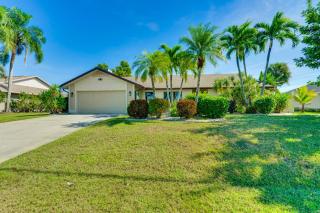 Canal-Front Escape w/ Dock & Pool in Cape Coral - 5