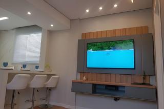 Lindo e Moderno na praia do Gonzaga c/ar - 9