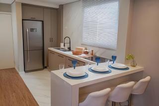 Lindo e Moderno na praia do Gonzaga c/ar - 2