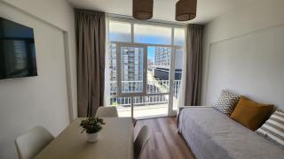 Hermoso Departamento Mar del Plata de 2 amb 4 pax, doble balcón con vista al mar Centro La Perla a 2 cuadras de la playa y 2 de la peatonal, Excelente Ubicación, Depto Muy Luminoso, Cómodo, Dpto Moderno, Diciembre 2025 Vacaciones Enero Febrero Marzo 2026 - 1