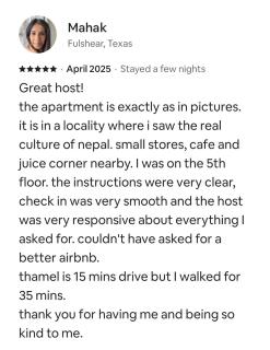 Cosy Studio in Central Kathmandu with Terrace - 6