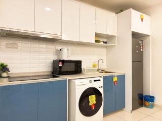 4BR KLCC View MRT 2min Free Parking Big Unit - 7