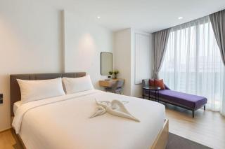 无边泳池的高端公寓 距离海滩很近 在市中心步行街旁 - 9