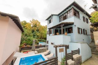 Dandy Villas Tsagkarada - Sky Blue Pansy - Jacuzzi - 9