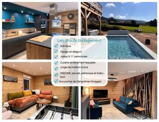 Chalet PLUME D'EAU - jacuzzi, piscine et pétanque - 7