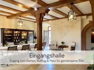 HINTERBURG SCHLITZ - Großes Burgen-Apartment mit 4 Schlafzimmern & 2 Bädern - ideal für Familien und Gruppen, inklusive kostenloser Parkplätze, Aufzug und Garten - 6
