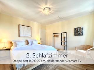 HINTERBURG SCHLITZ - Großes Burgen-Apartment mit 4 Schlafzimmern & 2 Bädern - ideal für Familien und Gruppen, inklusive kostenloser Parkplätze, Aufzug und Garten - 1