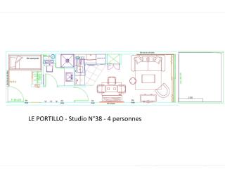 Studio à Gourette avec terrasse, 4 pers, animaux admis - FR-1-860-55 - 1