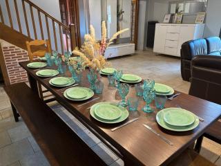 Le gîte de SoleilMapou pour 12 personnes en Normandie près de Fécamp et d'Etretat, idéal grandes tribus, vous pouvez me contacter sur Les gîtes de SoleilMapou - 9