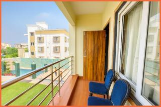 SEA VIEW from ROOF -Subrata Sarkar Road A1 Premium Lagoon Luxuary Hotel Near Jagannath Temple - 500M Sea Beach - Swimming Pool - Restaurant- Breakfast Included And Parking Facilities - Top Rated Four Star Hotel In Puri - 9