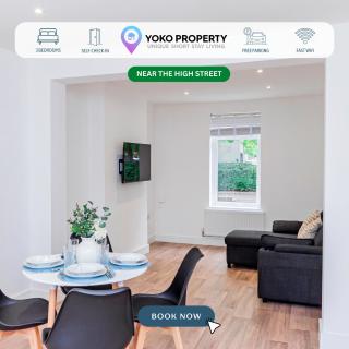 Albert House - Near the High Street - Free Parking, Garden, Fast WiFi and Smart TV by Yoko Property - 0