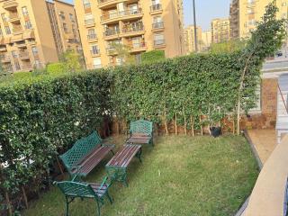 2 bedroom apartment with private garden Rehab City - 5