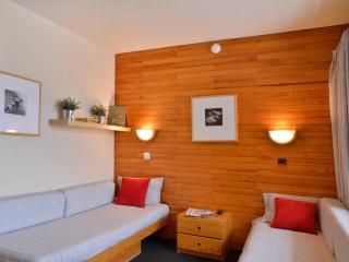 Studio divisible chaleureux · 4 pers · Accès pistes · Balcon - FR-1-181-2088 - 0