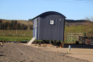 Burnside of Ae Glamping Shepherd's Hut - 9