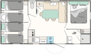 Mobil Home 3Ch - 6Pers 15min Europa PARK 670E - 8