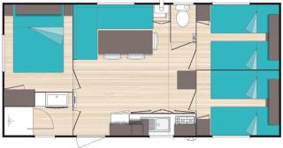 Mobil Home 3Ch - 6 Pers Paris 45Min 400OV - 8