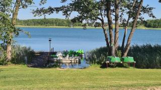 Siedlisko nr 4A nad jeziorem Skarlińskim, jezioro, mazury, domki letniskowe - 7