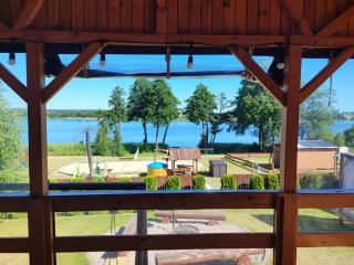 Siedlisko nr 4A nad jeziorem Skarlińskim, jezioro, mazury, domki letniskowe - 8