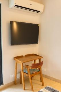 Modern Coastal Stay Airy 1BHK with Balcony - 7