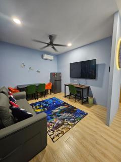 Matang Centre, SeaWorld Theme, Walk Up 1st Flr APT - 6
