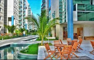 Quarto e sala no condomínio JTR à beira-mar - 4