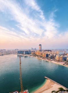 Coastal Chic at Emaar Beachfront 1BR - 0