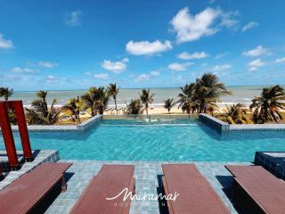 Maravilhoso flat vista mar no Altamare - 5