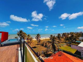 Maravilhoso flat vista mar no Altamare - 4