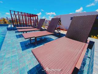 Maravilhoso flat vista mar no Altamare - 1