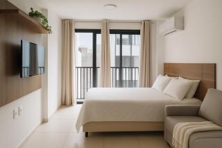 Hideout Studio Rio - próximo ao metrô - Portaria 24 horas - Rooftop Piscina e Vista Panorâmica - 4