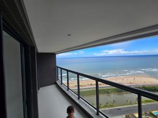 Quarto e sala Jaguaribe melhor orla Salvador - 6