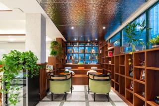 Nost algia S Hotel Shanghai Fudan University 时光漫步S酒店上海复旦大学五角场地铁站店 Free fresh ground coffee,Free laundry service - 5