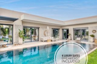 Luxury 4 suites villa w private staff and heated pool - Marrakech - 0