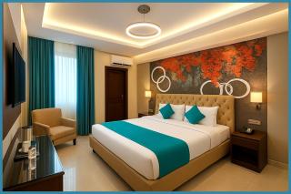 Baliapanda Road Arpana JK Palace Inn # Parking # Wifi - Fully Air Conditioning Room- Prime Location Best Hotel - 3