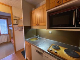 Studio cabine au pied des pistes avec animaux acceptés à Valmorel - FR-1-356-304 - 3