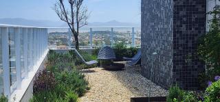 Apê do Sonho com Rooftop Piscina Vista Serra e Mar - 8