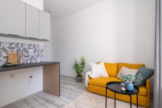 Nowoczesne Studio Mała Andrzeja, Kawalerka Inowrocław, Modern Studio, kamienica - 7