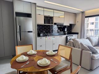 #1708#Lindo e completo Flat no Citizen Home Bueno - 2