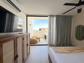 PH de 2 rec, gim, cine y jacuzzi privado en Tulum - 4