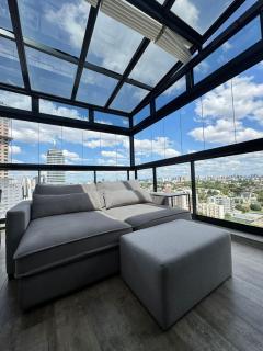 Cobertura duplex céu panorâmico | TV gigante + PS5 - 1