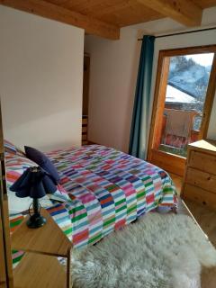 Half duplex chalet, facing south with Mont Pourri - 9