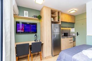 Studio Completo com Garagem no Cena Living-CNA1305 - 4