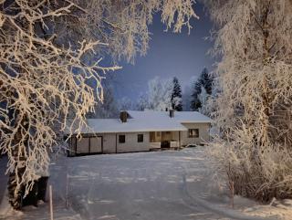 Arctic Aurora Villa with a Lappish Grill Hut - Northern Lights and Private Sledding Hill in the Backyard, in the Hometown of Santa Claus, Rovaniemi - 0