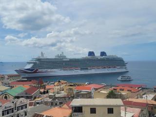 Ocean view of town - 5