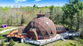 Lakefront Geodesic Dome 45 min to Acadia NP - 6