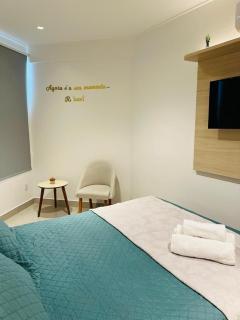 Apto 1 Quarto + Sala para 4 Pessoas – Piscina, Jacuzzi, e Acesso à Praia - 8