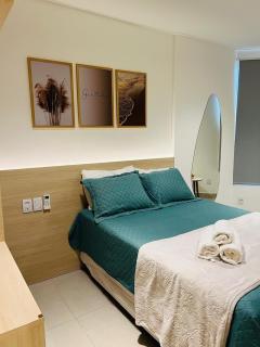 Apto 1 Quarto + Sala para 4 Pessoas – Piscina, Jacuzzi, e Acesso à Praia - 6